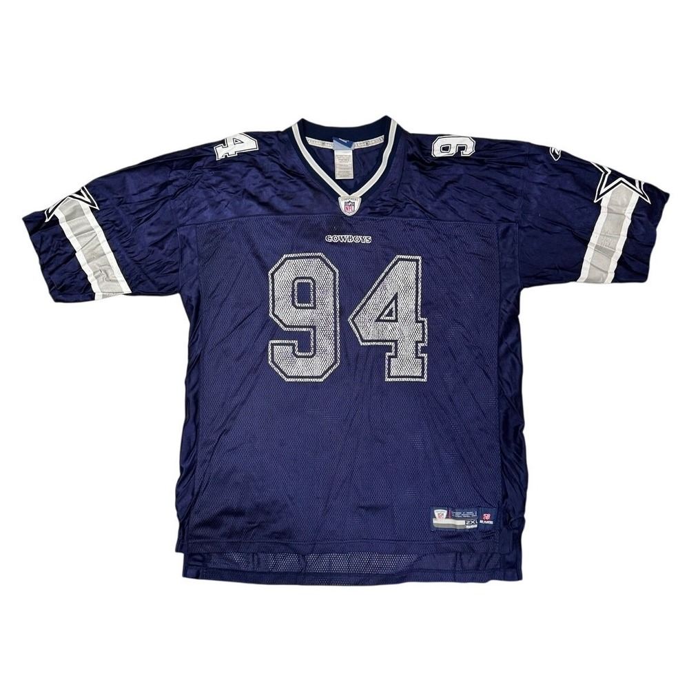 Dallas Cowboys DeMarcus Ware 94 Football Jersey Mens 2XL Reebok Blue NFL